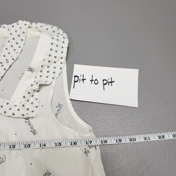 LC Lauren Conrad Disney Minnie and Mickey mouse tank top blouse size sma… - Picture 8 of 10